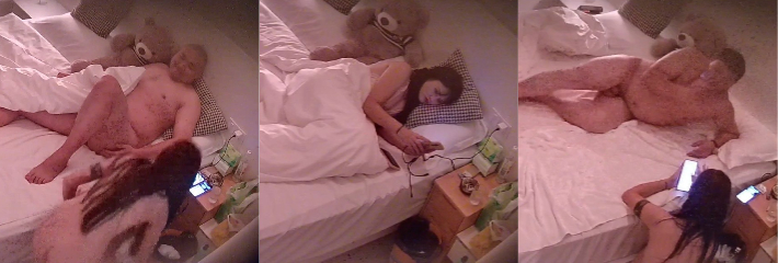学校旁酒店 摄像头偷拍 少妇开房约炮 短短2小时连战3个小哥