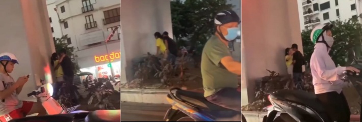 这小伙也太着急了吧 找个没人的地方也行啊 是没人硬不起来吗 还是不当着人找不到刺激感