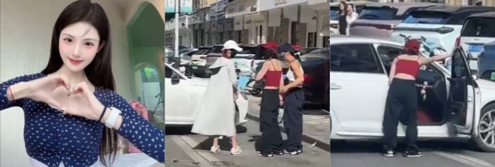 瑞安吾悦广场大瓜 前夫为子孩过生日引起激烈冲突 现任砸蛋糕店 前妻砸车 警察介入带走双方！