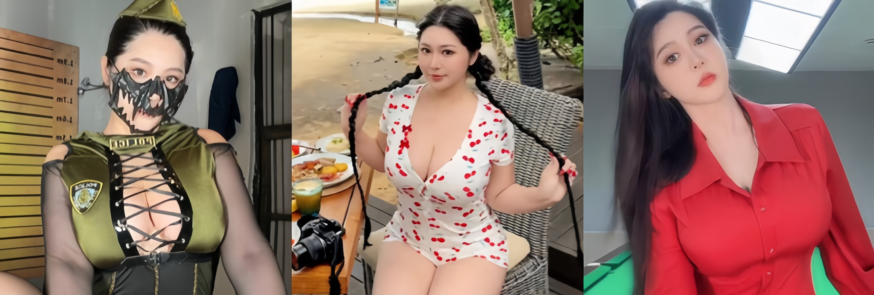 抖音网红 瑶瑶摇摇摇摇w 黑丝长腿掰穴自慰 挑逗诱惑不断！