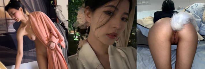 高颜值美女和男友在酒店开房做爱 高冷脸口交完给男友背身乘骑 屁眼插上狗尾巴 母狗属性拉满！