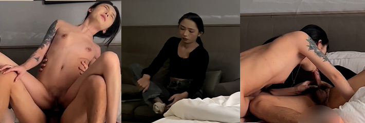 虚竹探花 3000元重金约操纹身苗条妹 攻速点满差点操晕！