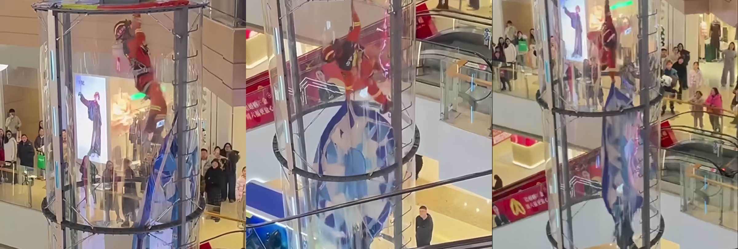 黑料正能量 成都消防员 商场游乐区高空救援 暖心救援引发群众共鸣