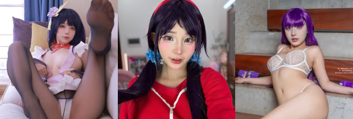 推特极品福利姬 虞梅 COS遐蝶紫薇 香艳写真惊现内射名场面
