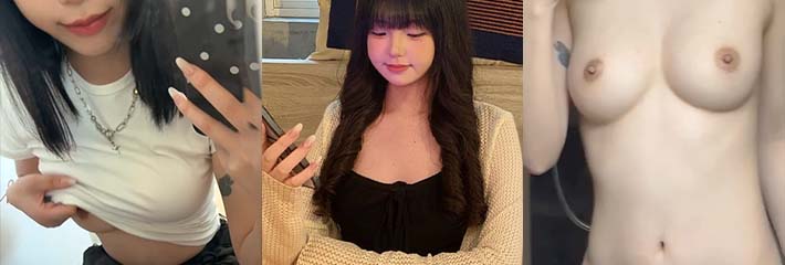 高颜值气质学姐 人前女神人后母狗 一对奶子占据整个屏幕 双手揉搓性感至极！