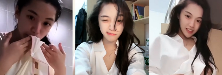 抖音网红 偷心九月天 走光合集 直播弯腰录屏流出 白嫩美乳频频闪现