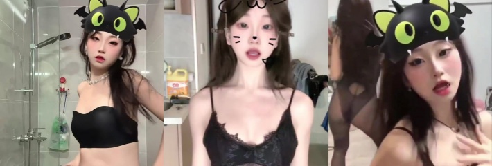 抖音苗条嫩妹 妍熙小不点 金主定制大尺度私拍视频 温柔的嫩妹也有反差的一面！