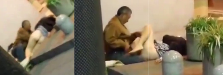 日本大阪一流浪老汉性侵醉酒女 女孩因为醉酒无力瘫倒路边被流浪汉捡尸 女孩又是求饶又是反抗！