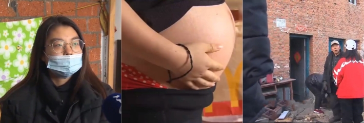 黑龙江鸡西县小仙女怀胎八月上演逆天操作 天崩开局，你还不如别生我！