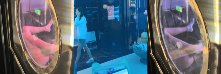 山东省临沂平邑 ktv两个小情侣房间打炮 男生埋头舔逼 视频后面有露脸照！