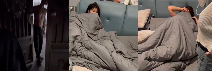 每日一抓 揭秘抓奸现场 也不能怪骚逼 逼痒了只能找大鸡巴男人啊!