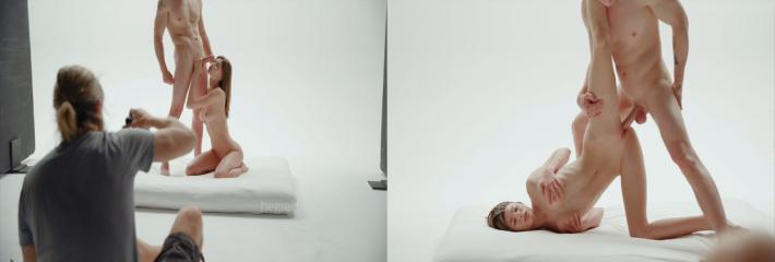 Eli & Ava欧美顶级人体艺术摄影 全裸出镜！极致唯美与大尺度性爱交织，摄影师亲自指导口交插逼全程！