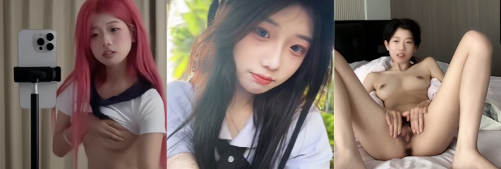 独家爆料 抖音网红 小妍my 榜一专属定制福利流出 露脸隔裤自慰骚浪至极！