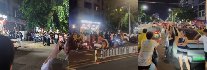 海口高登街割喉惨案曝光 男子被骗钱财 怒砍女友脖子后跳楼身亡