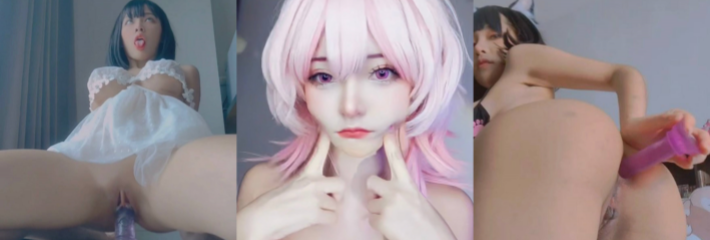 Onlyfans神颜cos清纯女神 孙亚美 Yamisung 白虎嫩逼道具自慰 巨乳蜜穴极度诱人！