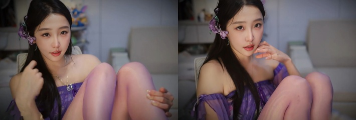 B站ASMR声控博主 酥酥学姐 化身紫纱妃子耳边呢喃 乞巧节求大王恩宠