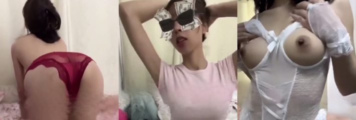 抖音骚货嫩妹网红 头像是本人 揉奶漏点诱惑私密视频流出