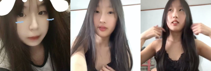 极品少女遭受假导演的全裸线上面试！年纪小小的18岁却拥有了28岁的逼极其漆黑！