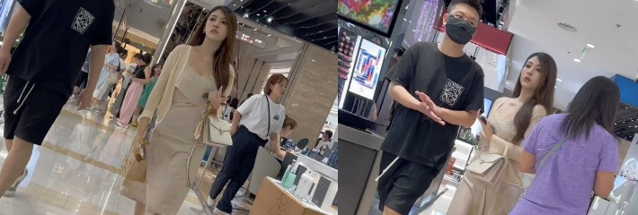 神级大师 商场极限抄底无内模特级美女逛街 气质长裙翘臀 阴毛外露诱人犯罪！
