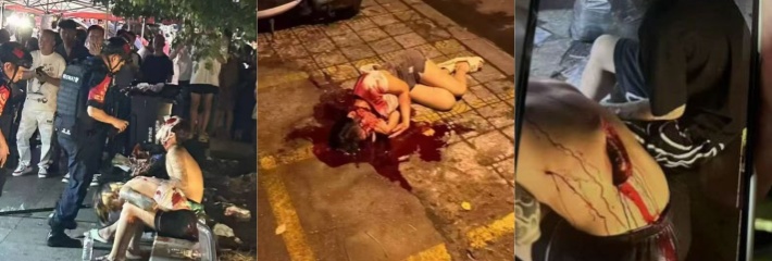 7月11日晚 瑞安塘下发生血腥刀战 原因竟是男女感情纠葛引发砍人血腥惨剧震惊全网！
