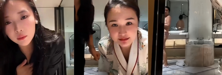 女主播在浴室直播 闺蜜裸体出镜观看的人数增多 结果没开心几秒直播间被封了！
