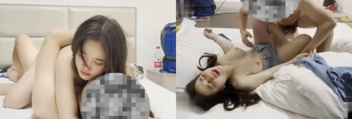 约炮良家达人 酒店约啪白肤美乳兼职的学生妹 各种姿势试个遍 趁其不注意无套偷偷内射逼里！