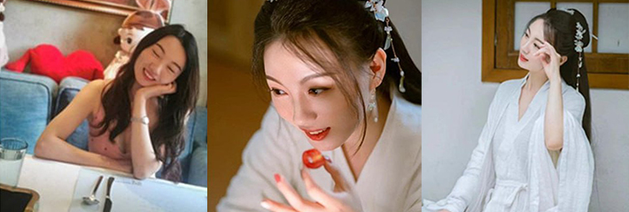 极品泄密流出 东航空姐邻居骚母狗穿着汉服幽会隔壁王胖子！