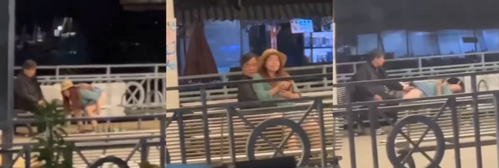 香港长洲公众码头六旬男女的瓜视频完整版流出 公共区域上演活春宫 脱下裤子就是干！