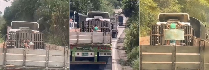国外人真大胆，拿块布挡着，就直接开始坐在车外面搞搞完还知道要脸，挡着穿衣服!