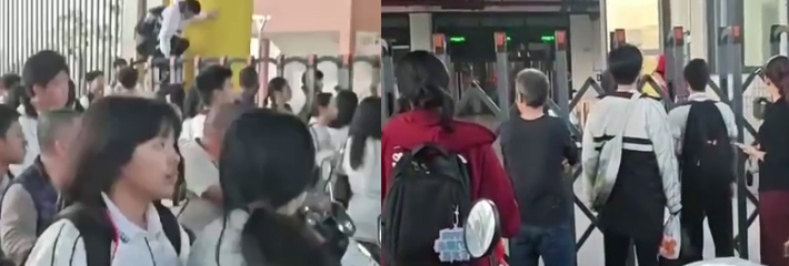 汕头二中拆门风波：学生家长不满林校长六点禁入，暴动背后有隐情！