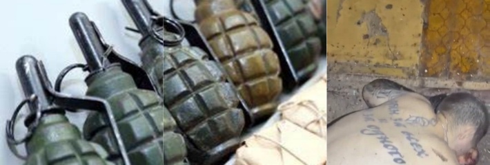 血腥慎点 老兵在家里庆生 被仇家投掷手雷 当场炸得开膛破肚 同行人员也未能幸免!