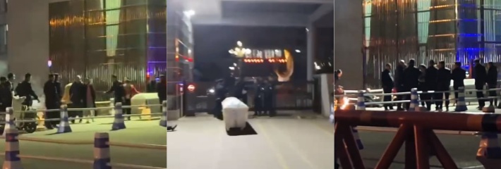 范县卓越中学一学生被霸凌致死 家长拉棺材放在学校门口引发热议！！