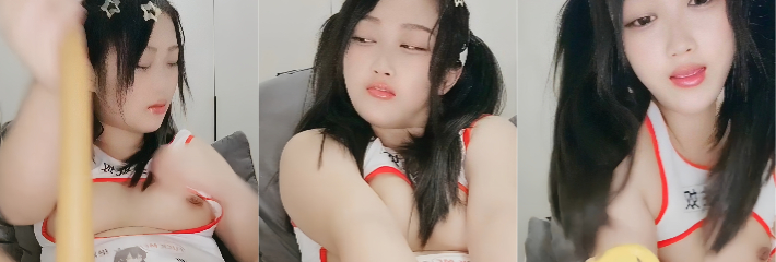 猎奇重口玩法 巨长情趣玩具猛塞紧致小逼 芒果 塞入阴道后竟从后庭神奇吐出