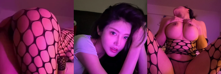 推特网红 奈奥米Naomi 顶级BBW肉臀大尺度首秀 紫光下肥美巨臀磨B漏缝 含金量直接爆表