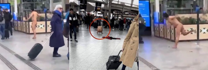 来自法国人的浪漫 街头随地大小便还拾起来作为武器攻击 拖把沾屎吕布在世