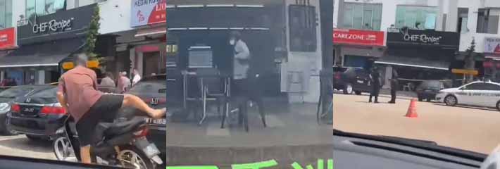 马来西亚新山实达商业区发生枪击案 40岁华裔男子被连开7枪夺命 死者从事收账工作 疑似蓄意报复