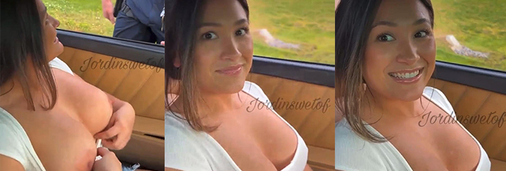 美国警察拍段子摸女性胸部被解雇 无码影片流出 妹子这奶子真好看！
