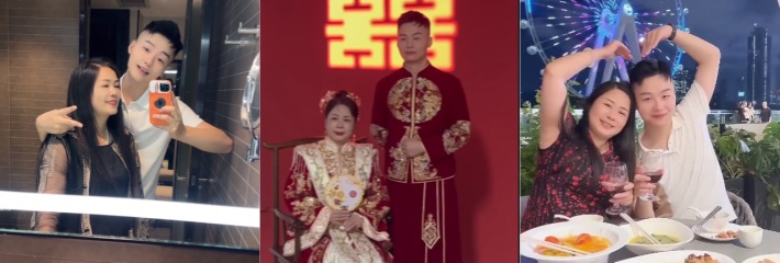 广东深圳 相差20多岁的姐弟恋结婚了 最开始是房东与租客的关系 兄弟你是真上岸了！