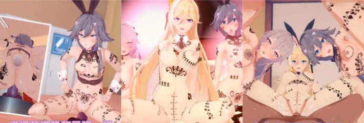 黑料神曲火红的萨日朗经典二次元画面融合色情音乐 点燃视听狂潮