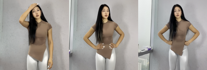 用户求瓜 健身网红博主 NATIE 长腿翘臀曲线妖娆 火辣身材美到犯规！
