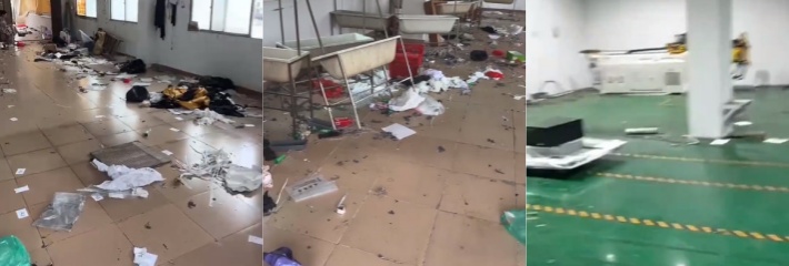 国庆期间 全国各地的网友发视频称 老板借口国庆放假两天 结果假期结束后回来上班时发现老板已经跑路