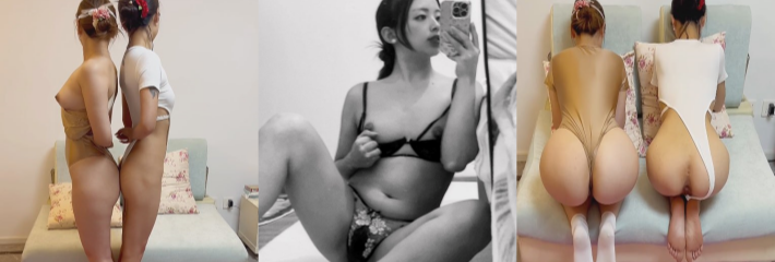 双人裸体瑜伽火辣上演 情趣制服下的瑜伽舞姿 掰开小穴流水淌 尺度炸裂惹人馋！