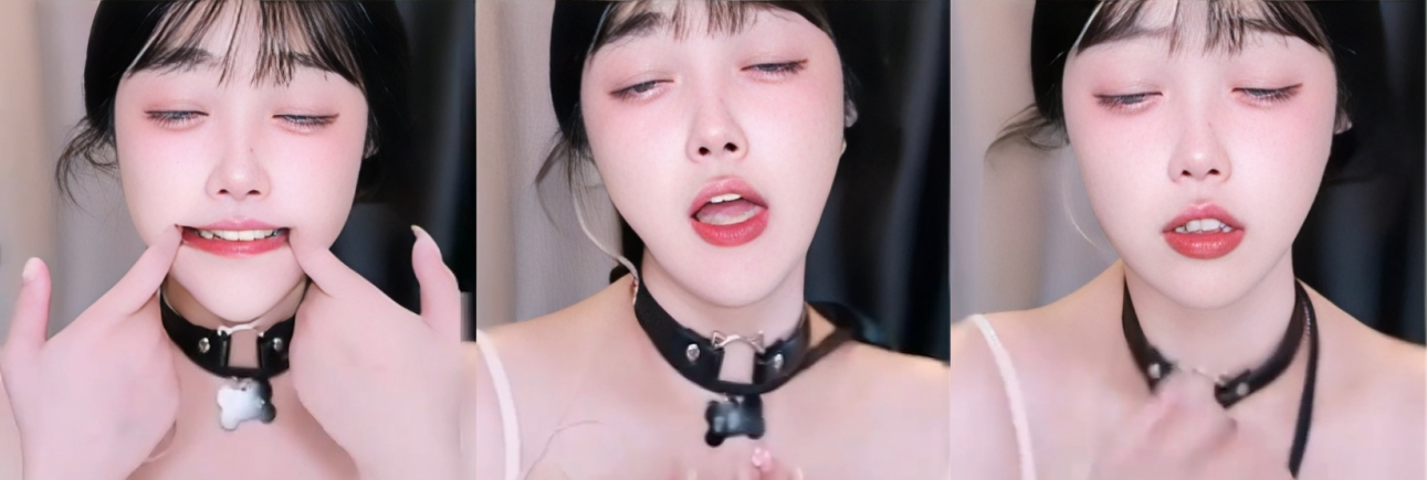 抖音网红 妙妙子 黑透视蕾丝开档狂揉巨乳 握假屌骚舞娇喘诱惑金主
