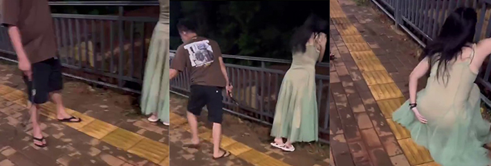 女主播PK惩罚 被男的用皮带往死里疯狂抽屁股 看样子吃奶的劲都使出来了！