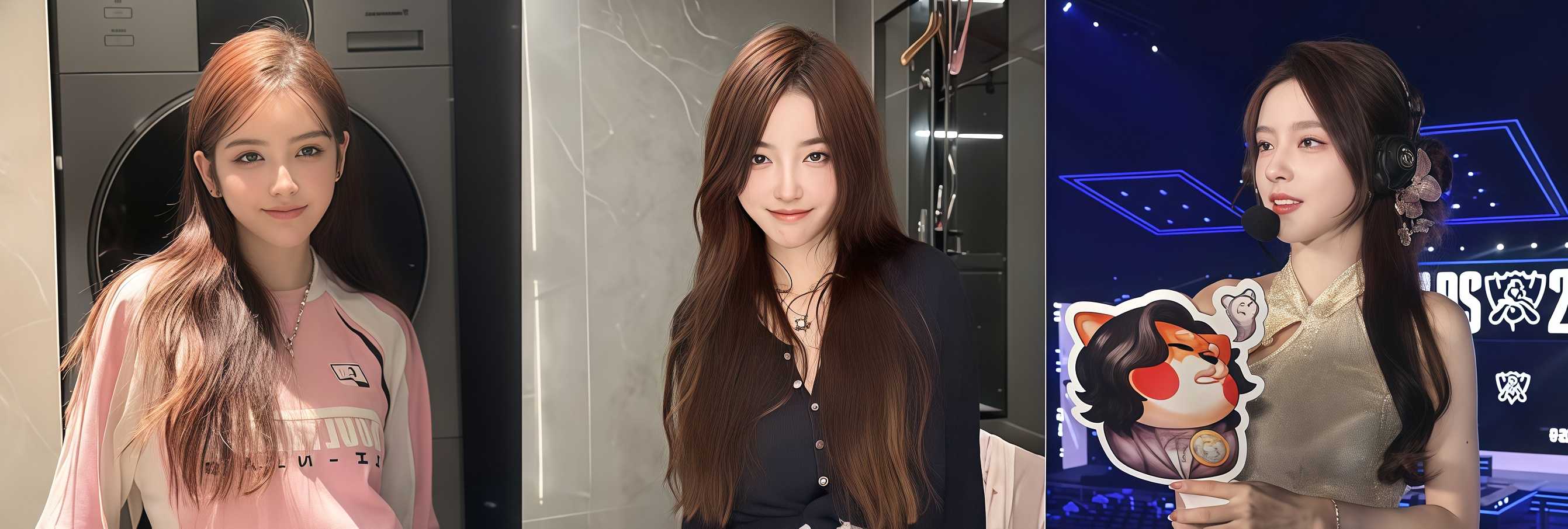 Ai改变你的生活之电竞四大美女的天花板 Rita 老色批流口水福利AI去衣福利视频！
