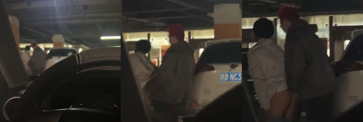 江西某地下车库黑料曝光，情侣急干被偷拍，惊呆所有吃瓜群众！