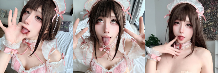 推特高颜值福利姬 九曲jean 粉色爆乳礼服 昇天Time定制福利流出