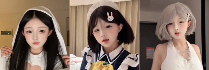 抖音200w万粉萝莉 白璃 付费定制私拍 玉足挑逗自慰娇喘 画面诱惑到喷血！