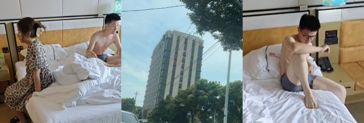 宁波市 一刚结婚美女出轨被抓现行 老公带摩友堵酒店 小伙坐在床边懵逼中！