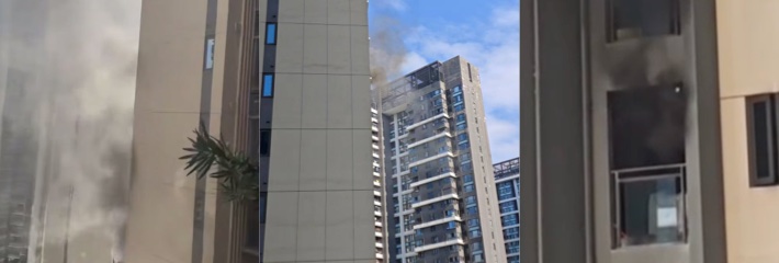 珠海绿景玺悦湾南区 业主醉酒情绪失控 扬言烧房点火自焚 群内威胁后果自负！